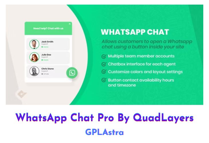 WP Social Chat PRO Free Download